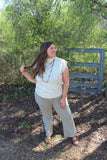 Clover Creek Sage Green Denim Jeans
