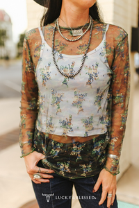 Floral Lace Top
