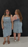 Dolled Up Denim MIDI Dress