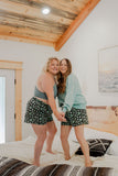 Destination Cozy - Mineral Wash Teal Crewneck Sweatshirt