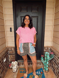 Rodeo Ruffle Cheetah Print Shorts
