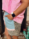 Rodeo Ruffle Cheetah Print Shorts