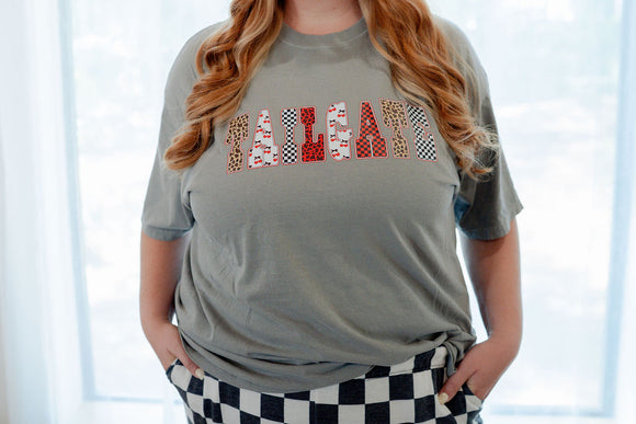 Tailgate Multi Pattern Graphic Tee