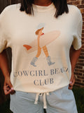 Cowgirl Beach Club Comfort Colors Graphic Tee