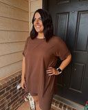 Coffee Please - 2 Piece Brown Set - SO SOFT