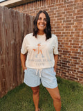 Cowgirl Beach Club Comfort Colors Graphic Tee