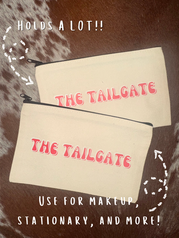 The Tailgate Canvas Makeup Bag