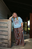 Blues Away - Striped Boxer Pants