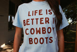 Blame it on my Boots - Comfort Colors Graphic Tee
