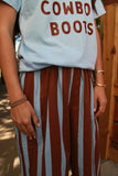 Blues Away - Striped Boxer Pants