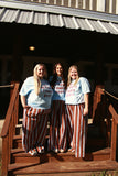 Blues Away - Striped Boxer Pants
