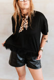 ROCKIN CROC SHORTS - Black Crocodile Print Transitional Shorts
