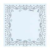 Blue Bandana Western Notepad
