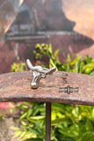 Alright Austin Adjustable Bull Cuff Bracelet