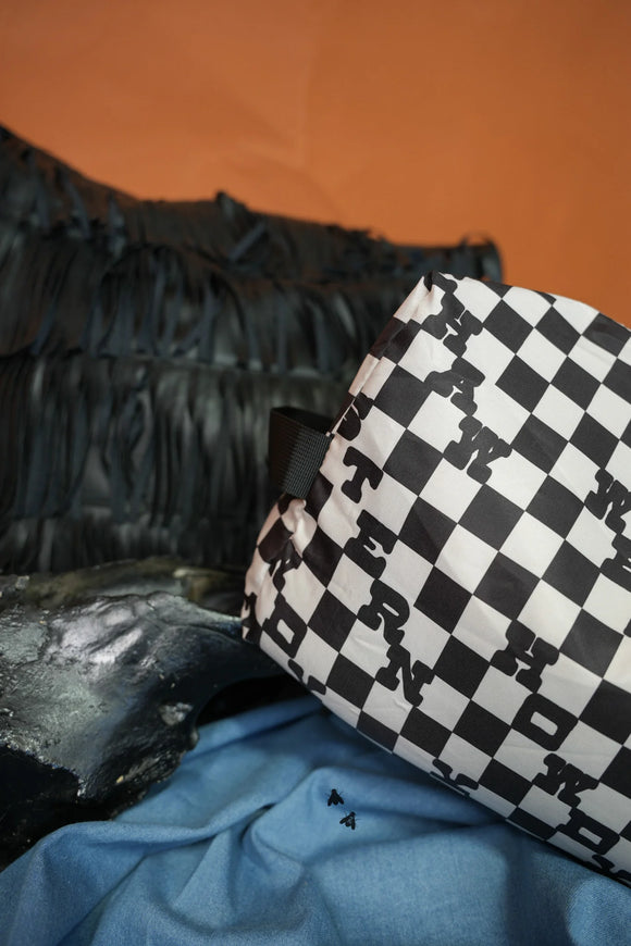 Western Checkprint Traveler Bag!