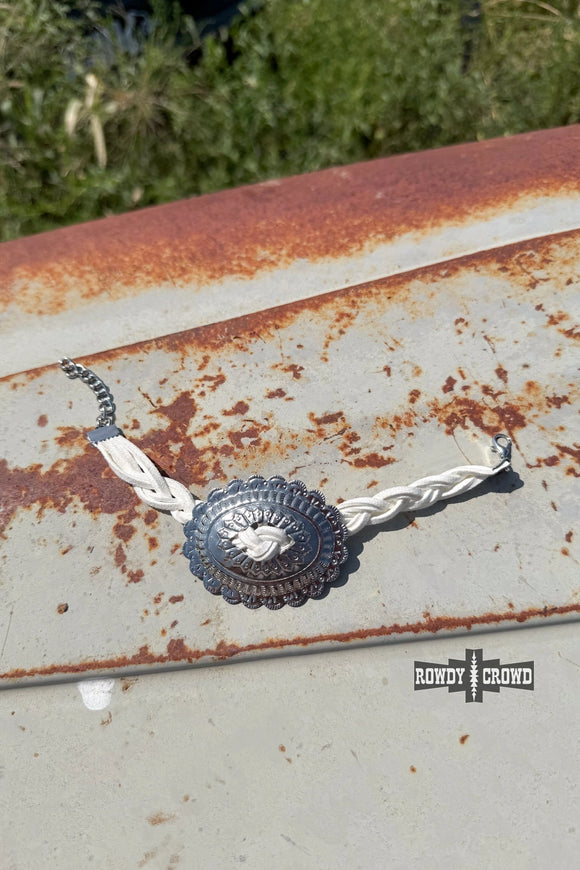 Norman Nomad Concho Bracelet  - Off White