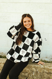 Cuddle Me Western - Fleece style Sweatshirt!