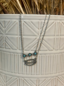 Turquoise Howdy Layered Necklace