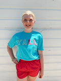 Malibu Pink Athletic Shorts
