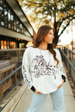 Ropin’ Ride Along Reversible Sweater!