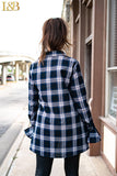 Plaid About You Flannel Small - 3X!!